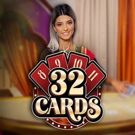 32 Cards slot logo by Ezugi at Safe Casino
