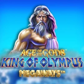 Age Of The Gods: King of Olympus Megaways online game logo by Origins on safe-casino.co.nz