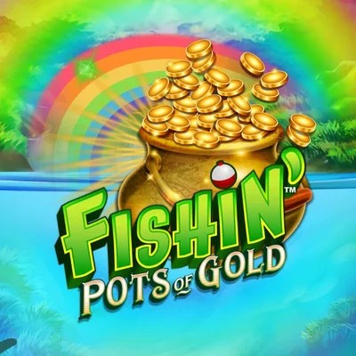 Fishin Pots Of Gold logo by Gameburger Studios Safe Casino