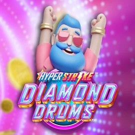 Hyper Strike Diamond Drums logo by Gameburger Studios Safe Casino