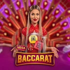 Mega Baccarat logo – Live Casino by Pragmatic Play at Safe Casino