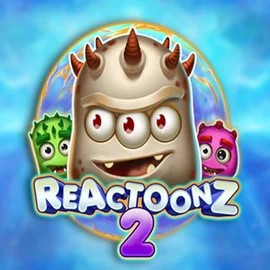 Official Slots logo: Reactoonz 2 by Play'n GO at Safe Casino