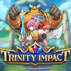 Trinity Impact slot logo by Play'n GO at Safe Casino