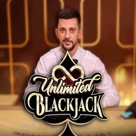 Unlimited Blackjack online game logo by Ezugi on safe-casino.co.nz